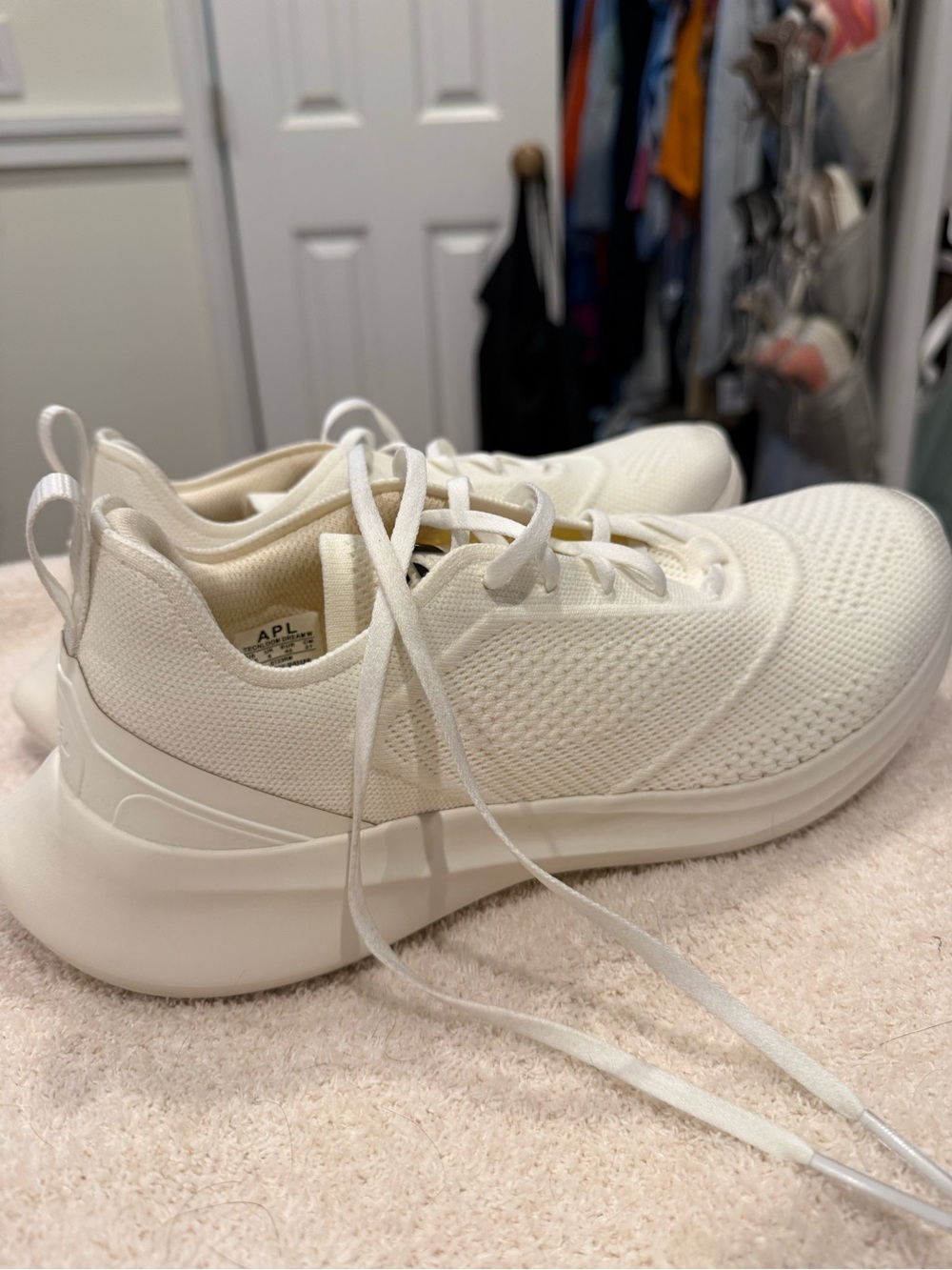 APL Athletic Propulsion Labs TechLoom Dream Knit Sneaker | White | Women’s 10.5